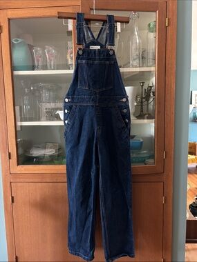ASOS Dark Indigo Denim Overalls